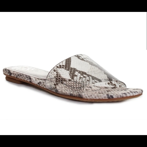 Vince Camuto snake print slides - Picture 3 of 6